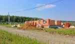 Строительство домовладений в первой очереди КП 